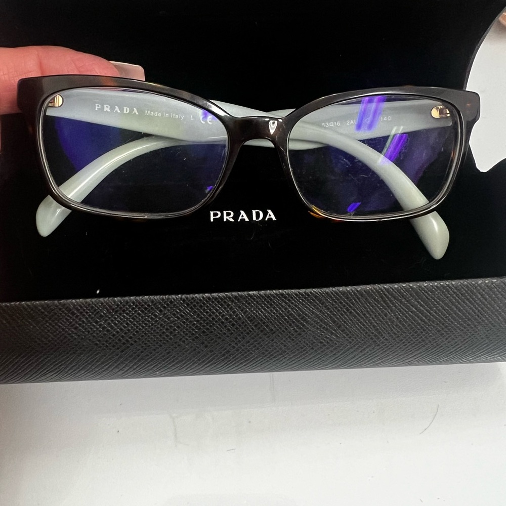 PRADA glasses with case